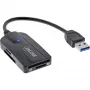 InLine kaartlezer USB 3.1 USB-A, voor SD/SDHC/SDXC, microSD, UHS-II-compatibel