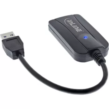 InLine kaartlezer USB 3.1 USB-A, voor SD/SDHC/SDXC, microSD, UHS-II-compatibel