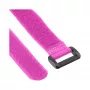 InLine kabelbinder klittenband 20 x 200 mm, 10 stuks, roze