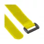 InLine Klittenband kabelbinders, 20 x 300 mm, 10 stuks, geel
