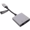 InLine USB-C audio-adapterkabel, USB-C naar 3,5-mm jack + PD 30 W