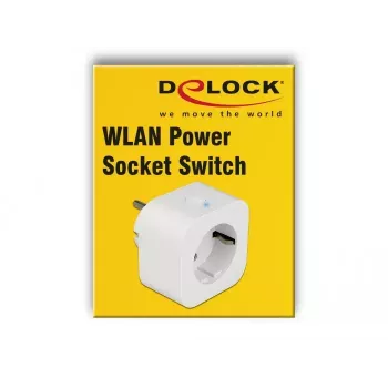DeLOCK 11826 WLAN slimme stekker (Tasmota, MQTT), wit