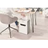 Leitz IQ Protect Premium 6M papiervernietiger 80950000, P5 microsnippers, 6 vel, 18 l, touchbediening, wit/grijs