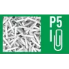 Leitz IQ Protect Premium 6M papiervernietiger 80950000, P5 microsnippers, 6 vel, 18 l, touchbediening, wit/grijs
