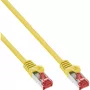 InLine patchkabel S/FTP PiMF Cat.6 250MHz PVC CCA geel 7,5m
