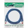 InLine patchkabel S/FTP PiMF Cat.6 250MHz PVC CCA blauw 0,25 m