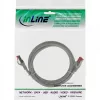 InLine Patchkabel S/FTP PiMF Cat.6 250MHz PVC CCA grijs 0,3m