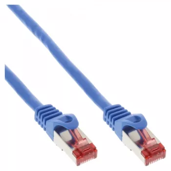 InLine Patchkabel S/FTP PiMF Cat.6 250MHz PVC CCA blauw 5m