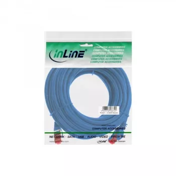 InLine Patchkabel S/FTP PiMF Cat.6 250MHz PVC CCA blauw 5m