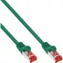 InLine Patchkabel S/FTP PiMF Cat.6 250MHz PVC CCA groen 1m