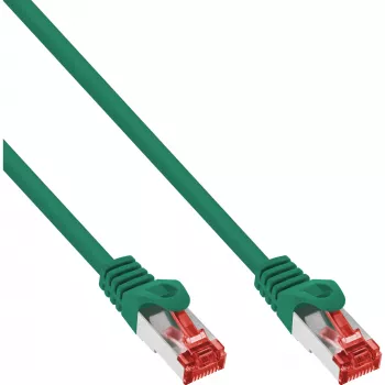 InLine Patchkabel S/FTP PiMF Cat.6 250MHz PVC CCA groen 7,5m