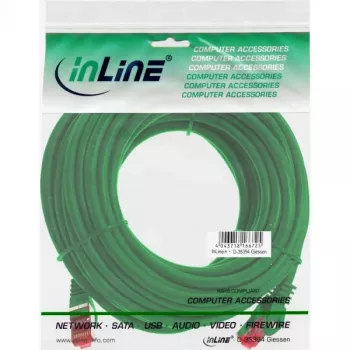 InLine Patchkabel S/FTP PiMF Cat.6 250MHz PVC CCA groen 10m