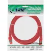 InLine patchkabel S/FTP PiMF Cat.6 250MHz PVC CCA rood 1,5m