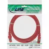 InLine patchkabel S/FTP PiMF Cat.6 250MHz PVC CCA rood 2m