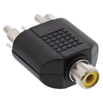 Audio-adapter cinch-bus / 2x cinch-stekker InLine 99311