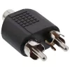 Audio-adapter cinch-bus / 2x cinch-stekker InLine 99311