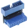 InLine USB 3.0 adapter intern, stekker naar bus, UP-gehoekt, 33448O