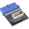 InLine USB 3.0 naar USB 3.1 frontpaneel Key-B adapter intern meerkleurig
