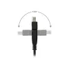 InLine 180° patchkabel S/FTP PiMF Cat.6A 500MHz halogeenvrij koper zwart 1m