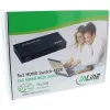 InLine HDMI-switch 3 IN naar 1 OUT signaal 4K2K 3D HD audio