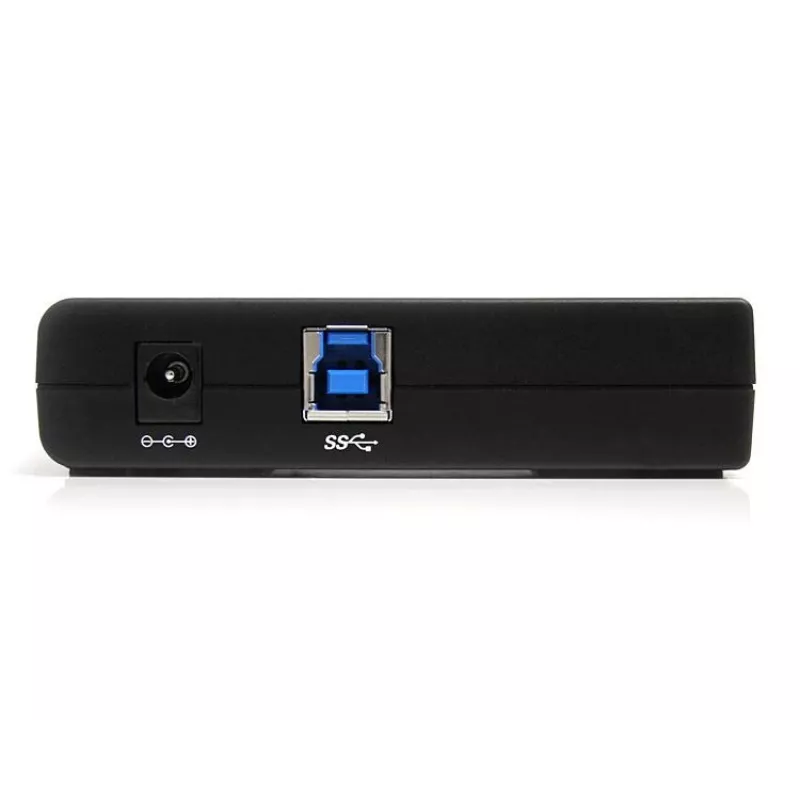 StarTech.com 4-poorts zwart SuperSpeed USB 3.0 hub, USB 3.2 Gen 1 (3.1 Gen 1) Type-A, 5000 Mbit/s, zwart, power, 5 V, 2 A