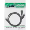 InLine USB 3.2 Gen.1 Y-kabel 2x Type-A-stekker / micro-B-stekker, zwart, 1,5m