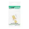 InLine Keystone inbouwadapter, voor satellietkabel, 2x F-bus, wit
