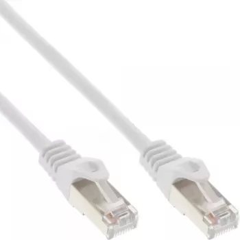 InLine patchkabel SF/UTP Cat.5e wit 0,3m