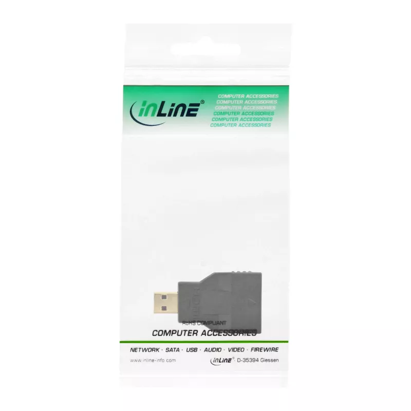 InLine HDMI-adapter HDMI C-bus / HDMI D-stekker 17690C