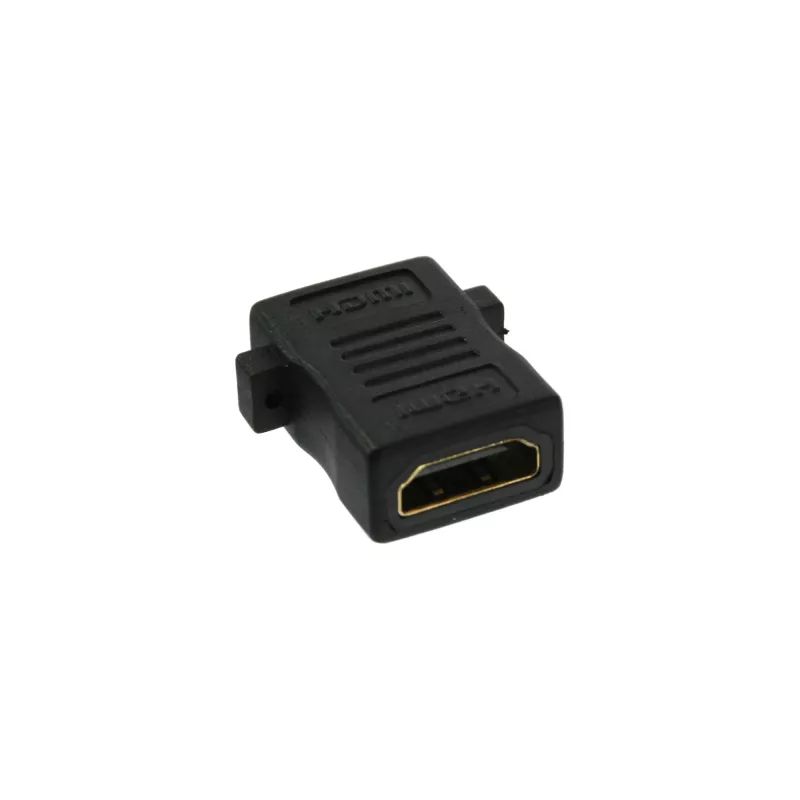 InLine HDMI-inbouwadapter HDMI A-bus / bus verguld, 4K2K