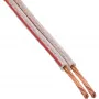 InLine luidsprekerkabel 2x 2,5mm² CCA transparant 50m