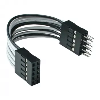 InLine USB interne verlengkabel 2x 5-pins male / female direct, 0.05m