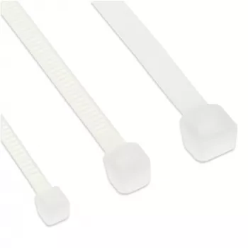 Kabelbinder InLine 250 mm × 3,6 mm, treksterkte 176,5 N, beige, 100 stuks