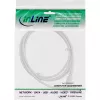 InLine DC-verlengkabel, DC-stekker/bus 4,0x1,7mm, wit, 2m
