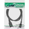 InLine power-adapterkabel, IEC-60320 C20 naar C13, 3x1,5mm², max. 10A, 2m