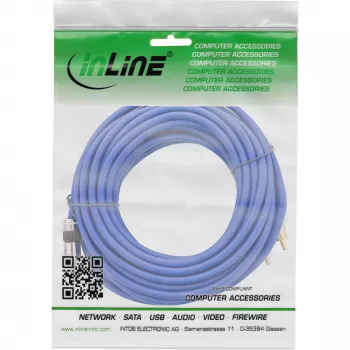 InLine audiokabel Premium 2x cinch-stekker / 3,5 mm jackstekker verguld 25 m