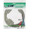 InLine VGA RGB-kabel VGA-stekker / 3x RCA-stekker 2 m