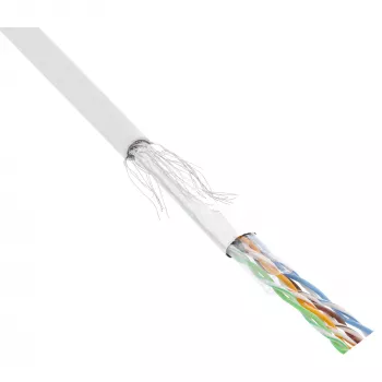 InLine patchkabel SF/UTP Cat.5e AWG26 CCA PVC wit 100 m
