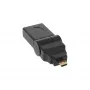 InLine HDMI-adapter Type-A bus / Type-D stekker draaibaar verguld 17690L