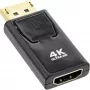 InLine converter DisplayPort stekker / HDMI bus, 4K/60Hz, met audio