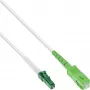 InLine glasvezel simplexkabel, FTTH, LC/APC8° naar SC/APC8° 9/125µm OS2 25m