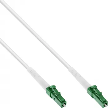 InLine glasvezel simplexkabel FTTH LC/APC 8° naar LC/APC 8° 9/125µm OS2 2 m