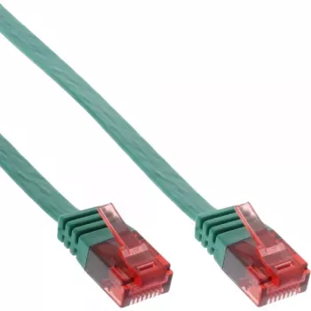 InLine platte ultraslim patchkabel U/UTP Cat.6 gigabit-geschikt groen 3m