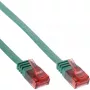 InLine platte ultraslim patchkabel U/UTP Cat.6 gigabit-geschikt groen 3m