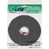 InLine platte ultraplatte patchkabel U/UTP Cat.6 gigabit-geschikt zwart 15 m