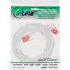 InLine platte ultraplatte patchkabel U/UTP Cat.6 gigabit-geschikt wit 0,5 m