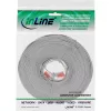 InLine platte ultraplatte patchkabel U/UTP Cat.6 gigabit-geschikt grijs 10 m