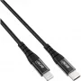 InLine USB-C naar Lightning kabel, voor iPad, iPhone, iPod, zwart/aluminium, 2 m MFi
