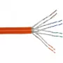 InLine duplex-installatiekabel S/FTP PiMF Cat.7a AWG23 1200MHz, LSOH, 50m
