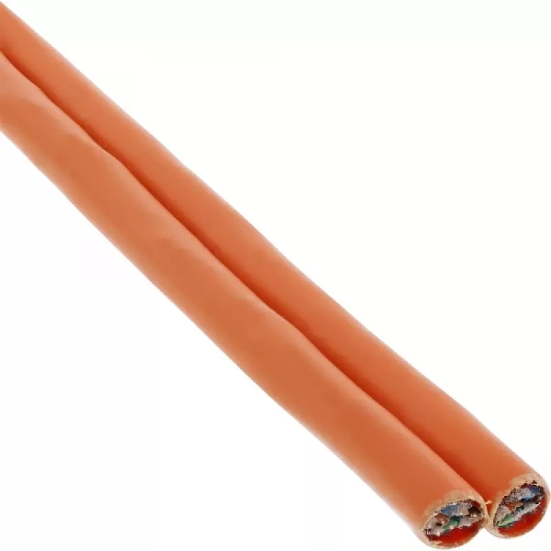 InLine duplex-installatiekabel S/FTP PiMF Cat.7a AWG23 1200MHz, LSOH, 50m